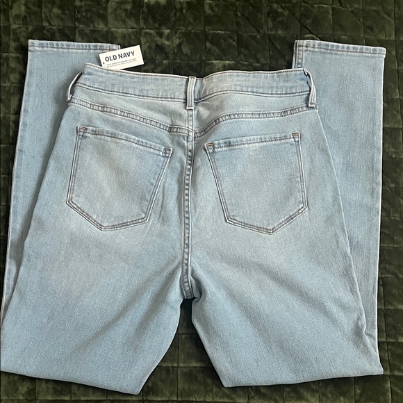 Old Navy Denim - Old Navy Women's Denim Straight Leg Jeans - Light Blue
